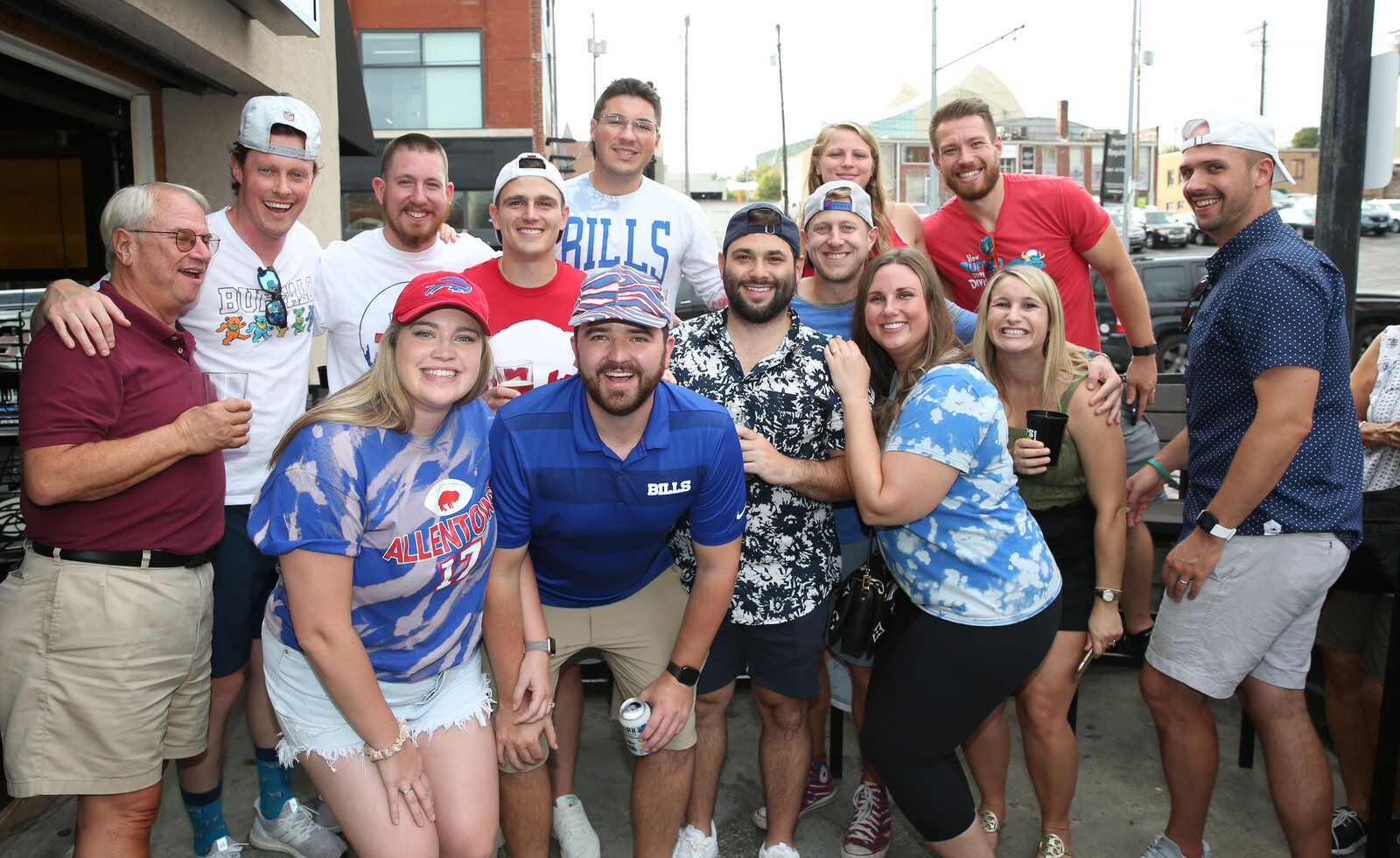 Buffalo Bills backers took over the the Taps on Main Bar